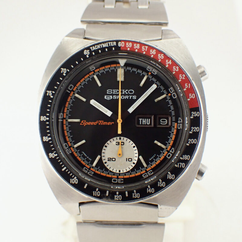 セイコー Seiko Speed Timer 5スポーツ スピードタイマー コークベゼル 1971年製 6139-6032